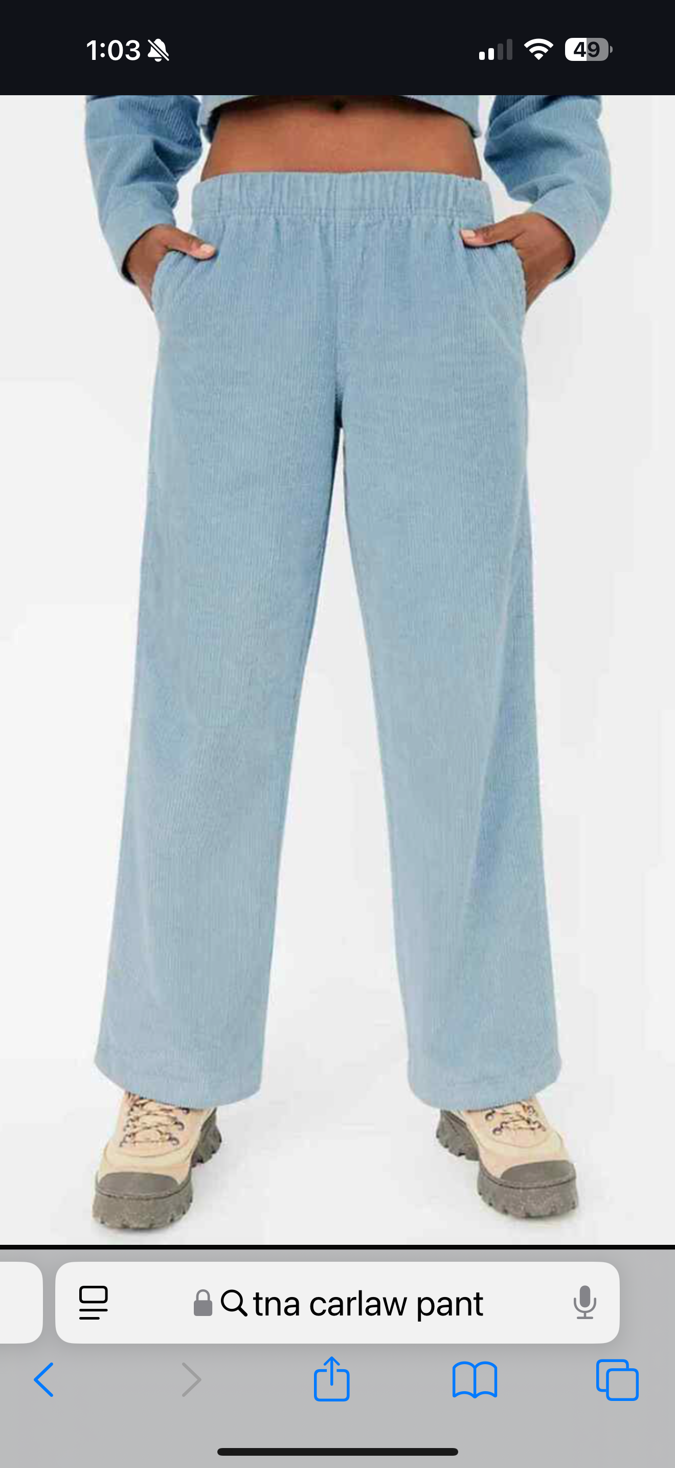 Aritzia TNA Carlaw Cord (M)