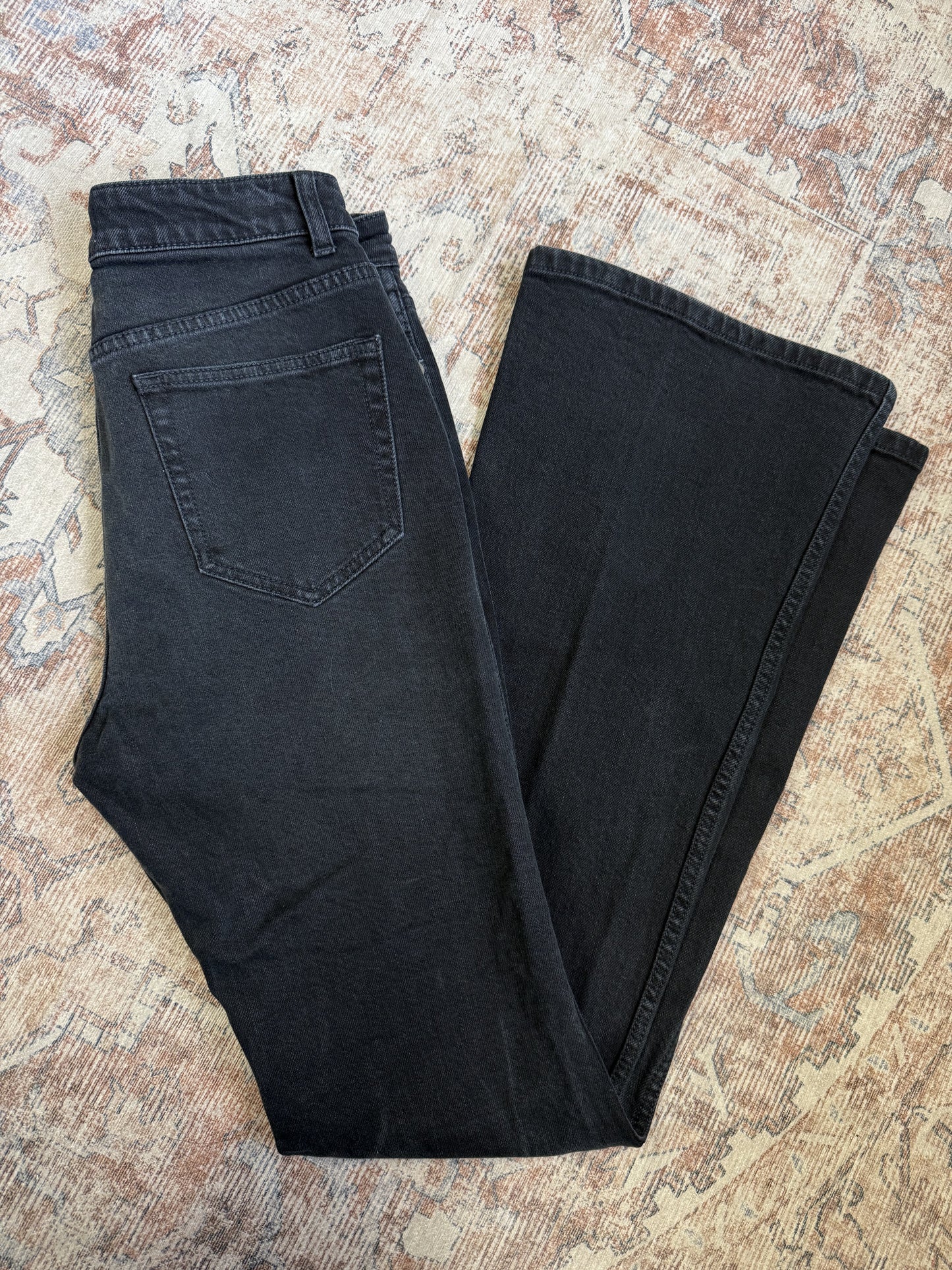 Something Navy Flared Jeans (4x32)
