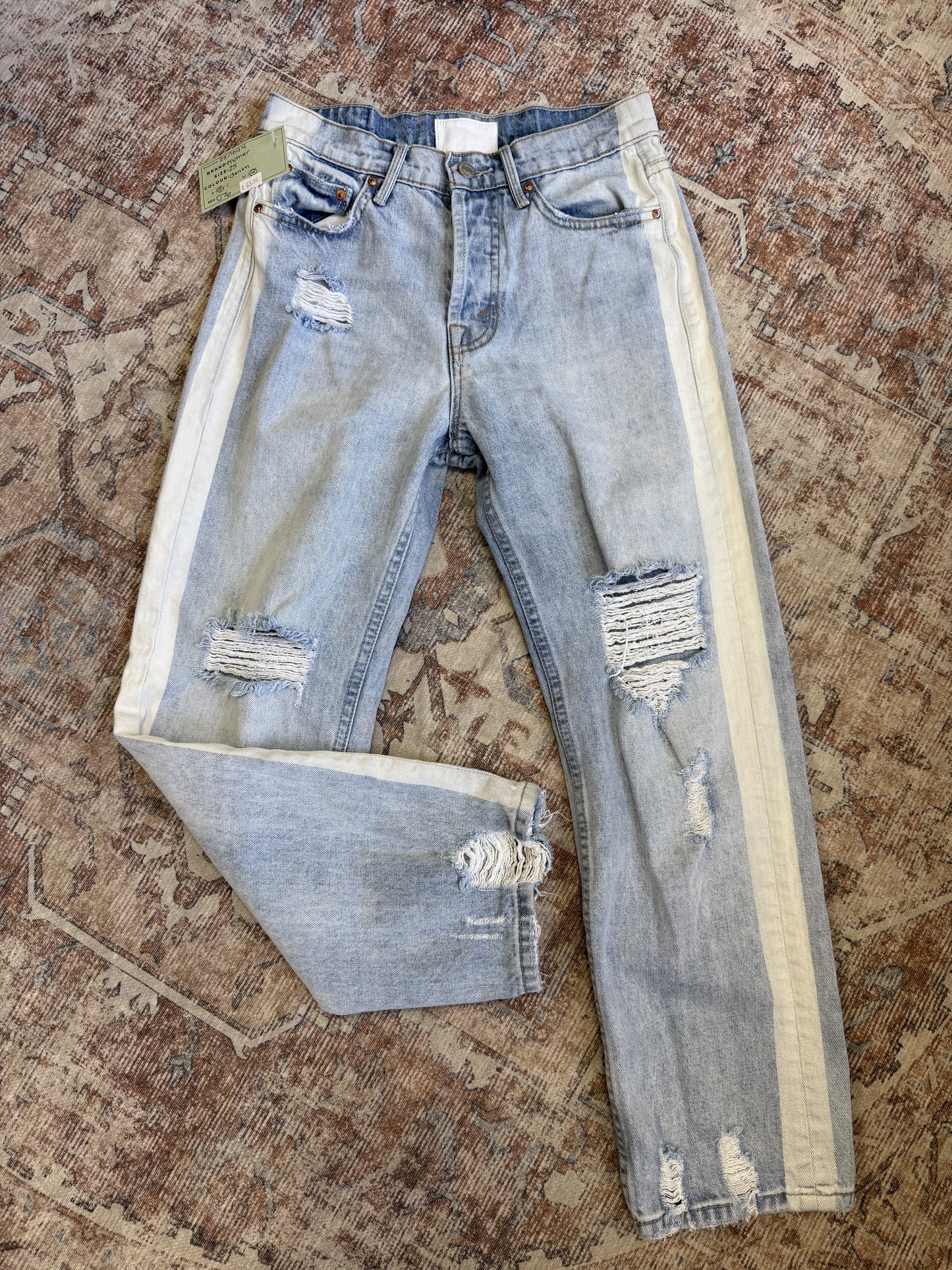 Mother Denim Insider Fray HR Jeans (25x26)