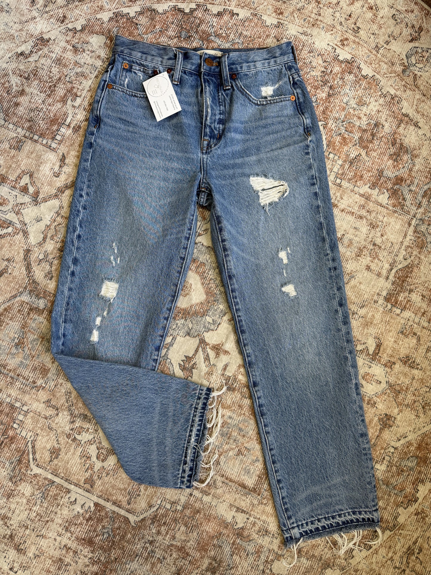 Madewell Classic Straight Jeans (26x27)