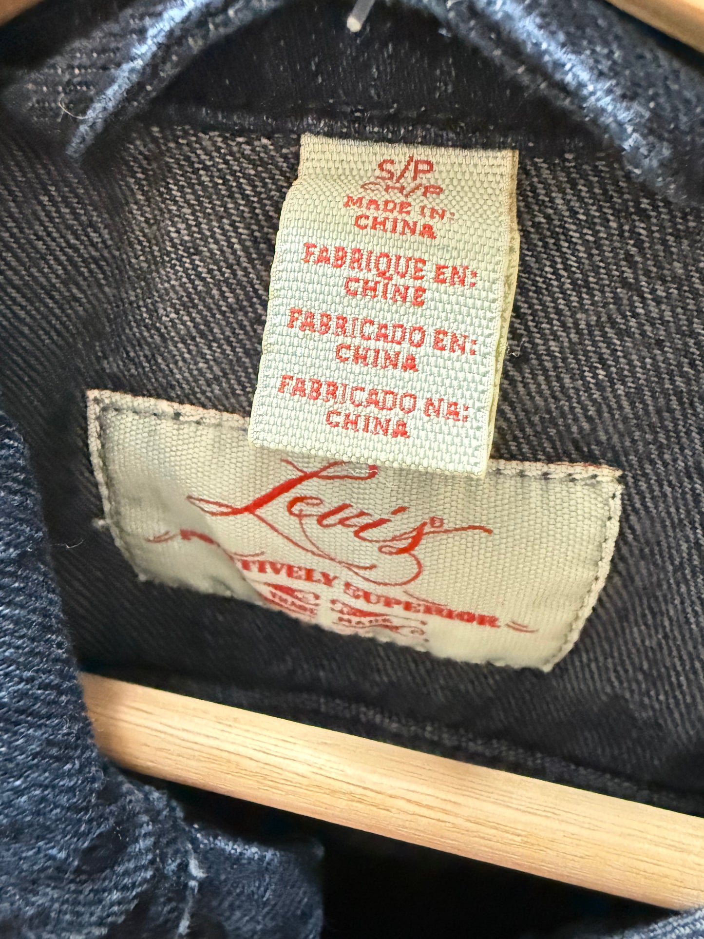 Levi’s Denim Vest (S)