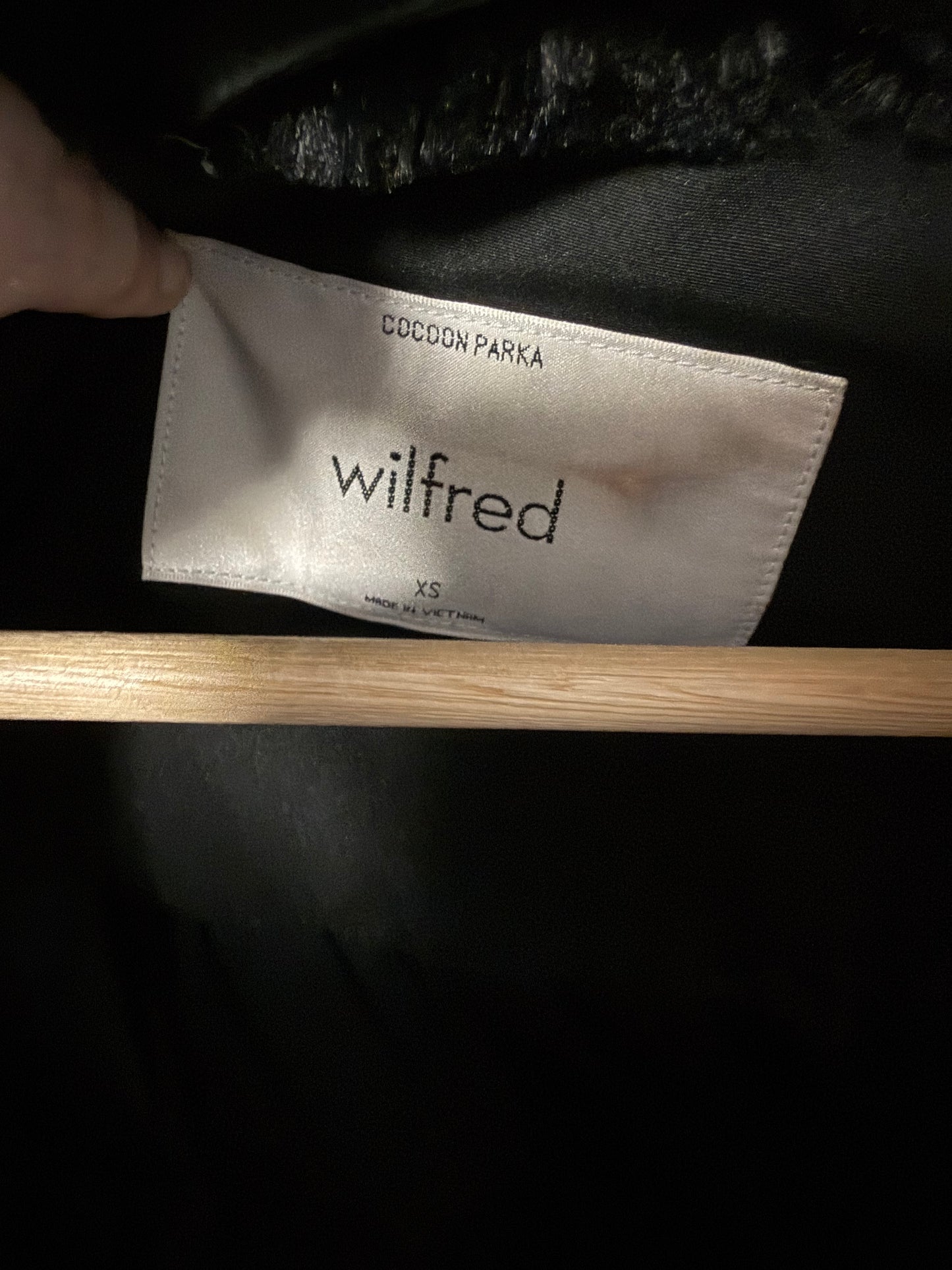 Aritzia Wilfred Cocoon Parka (XS)