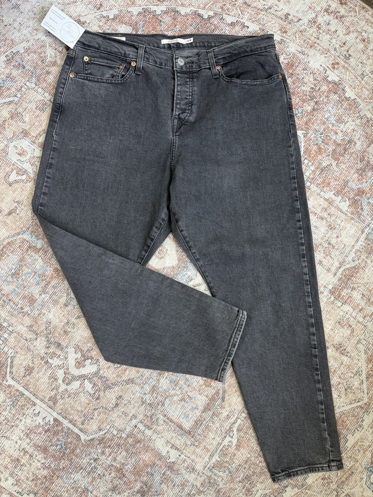 Levi Wedgie Skinny HR Jeans (16w x 27)