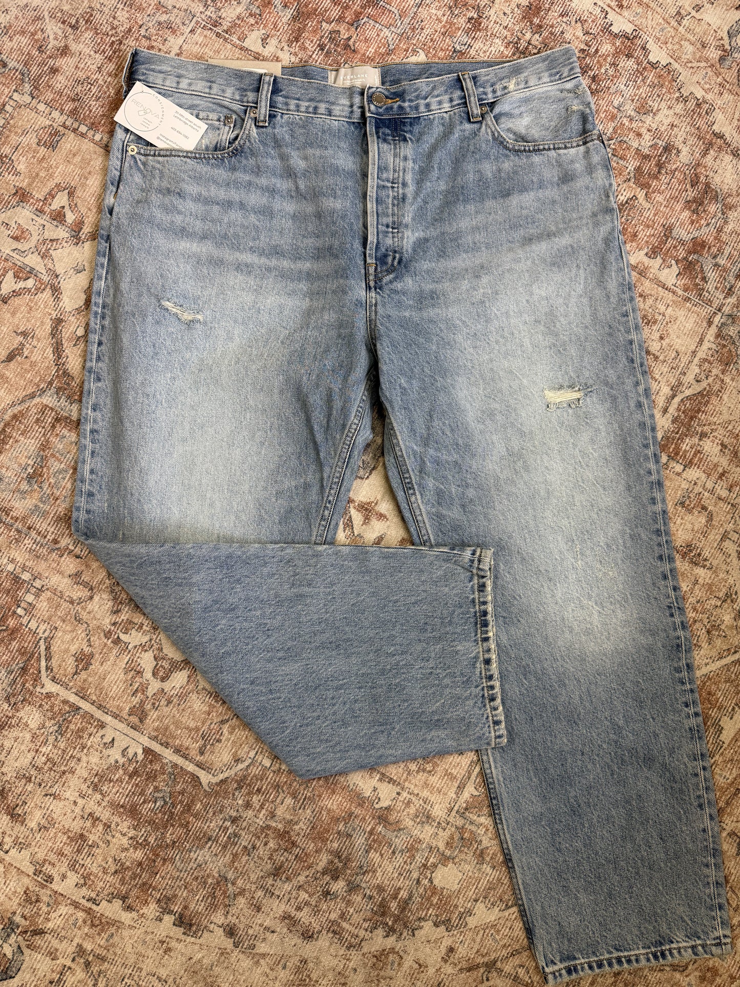 Everlane Rigid Slouch Relaxed HR Jeans (33x27)