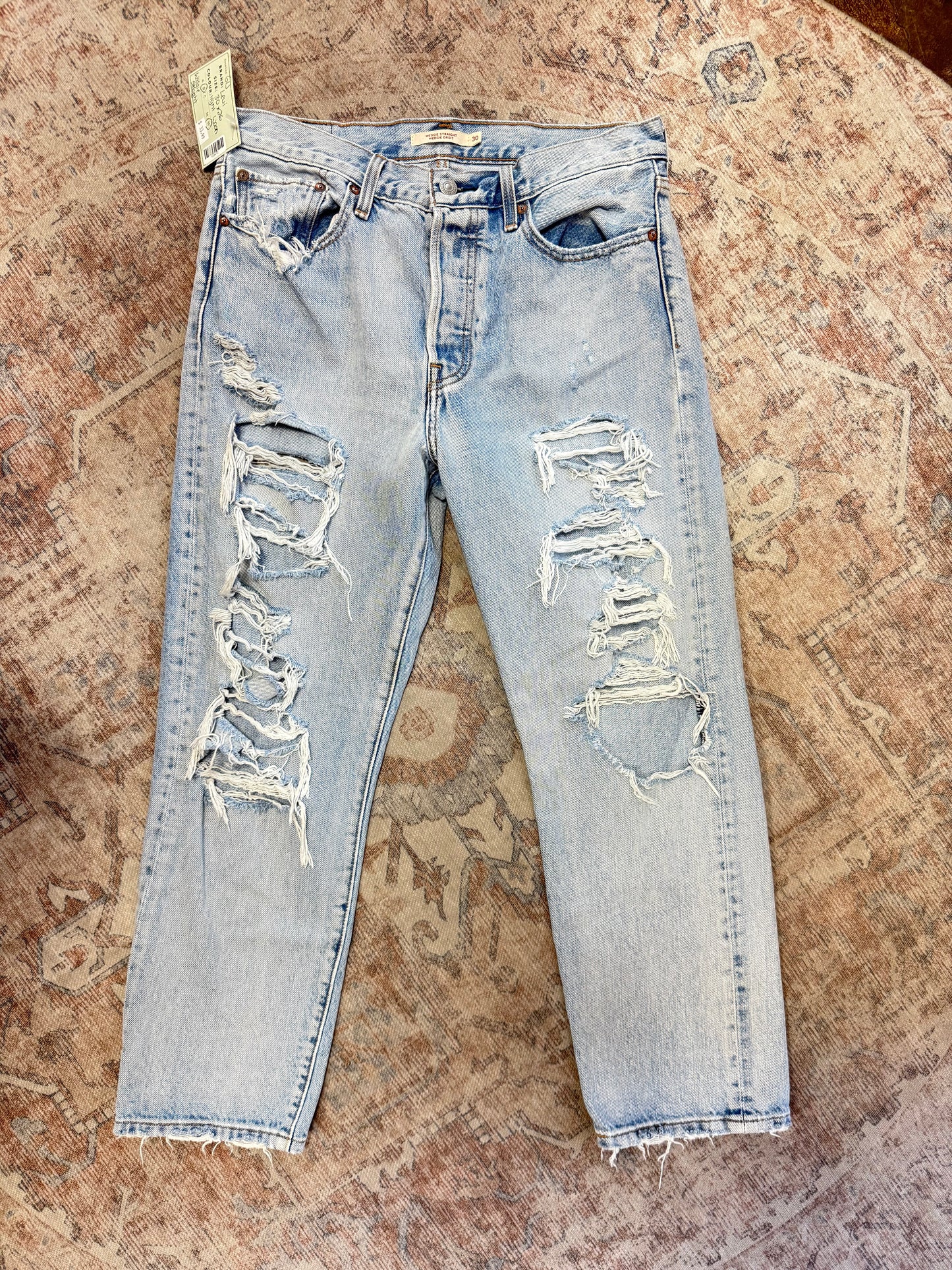Levi’s Wedgie Straight HR Jeans (30x26)