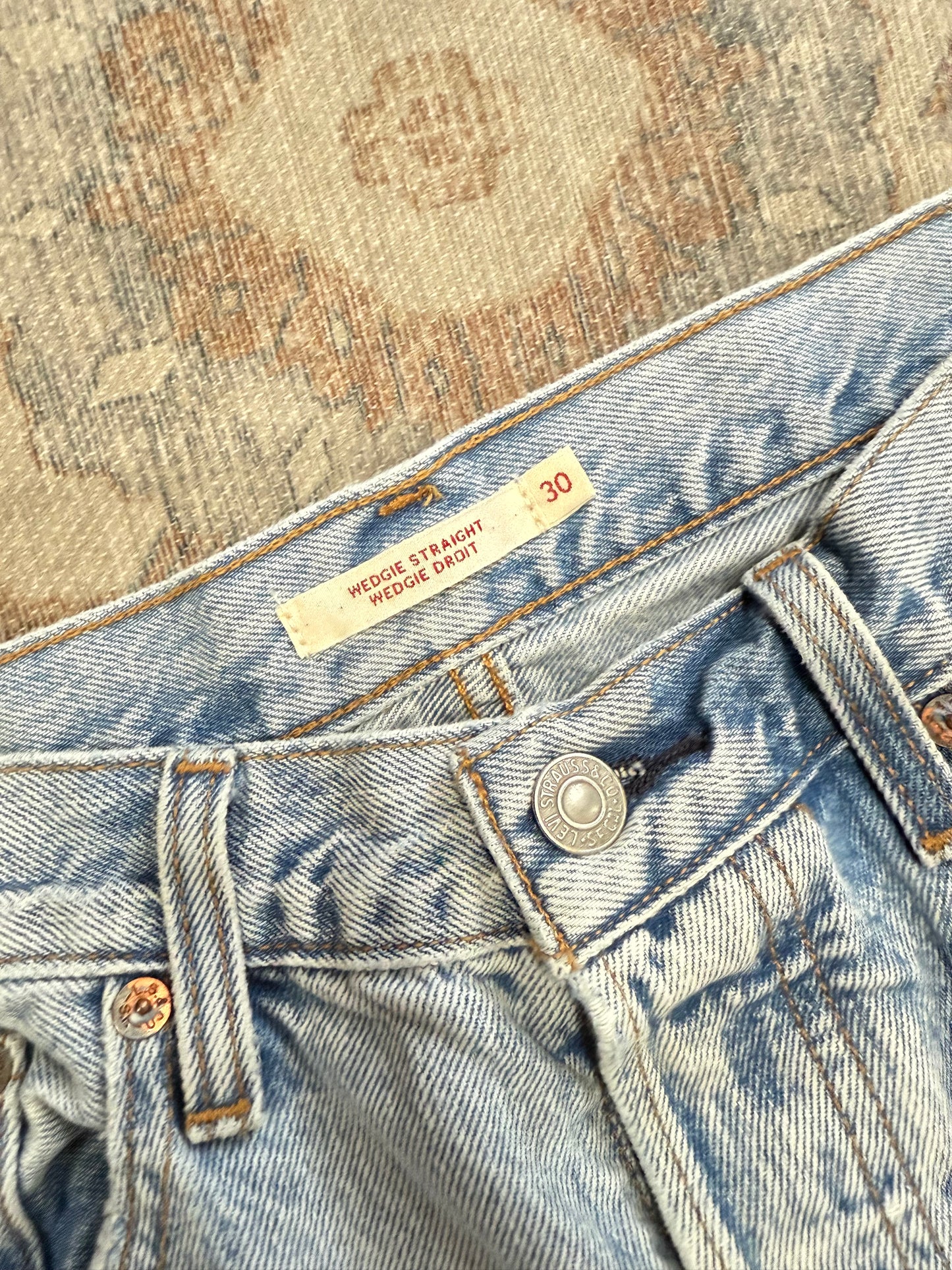 Levi’s Wedgie Straight HR Jeans (30x26)
