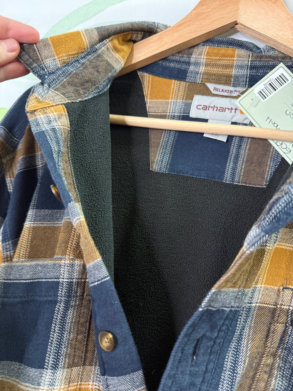 Carhartt Relaxed Fit Quilted Flannel (M)