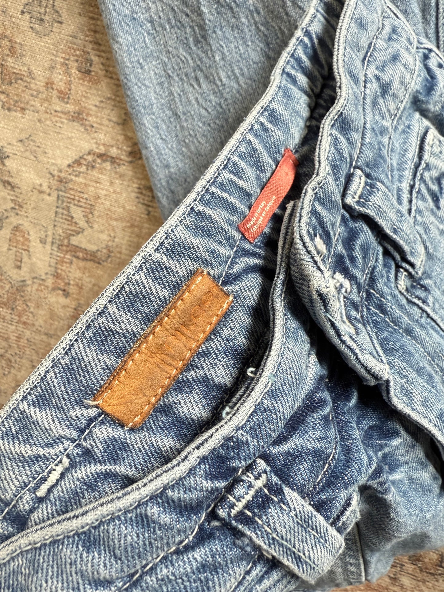 Anthropologie Pilcro Wanderer Relaxed Carpenter Jeans (27x28)