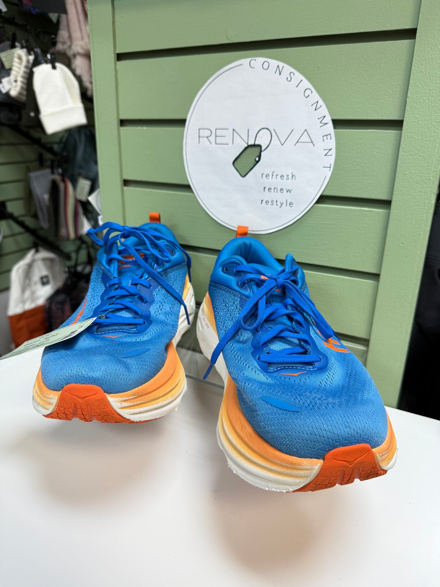 Hoka Bondi 8 Runners (Mens 10.5 Wide)