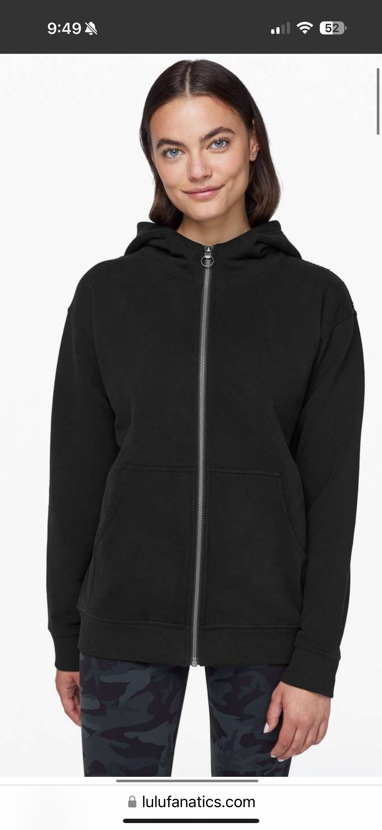 Lululemon All Yours Zip Hoodie (XL)