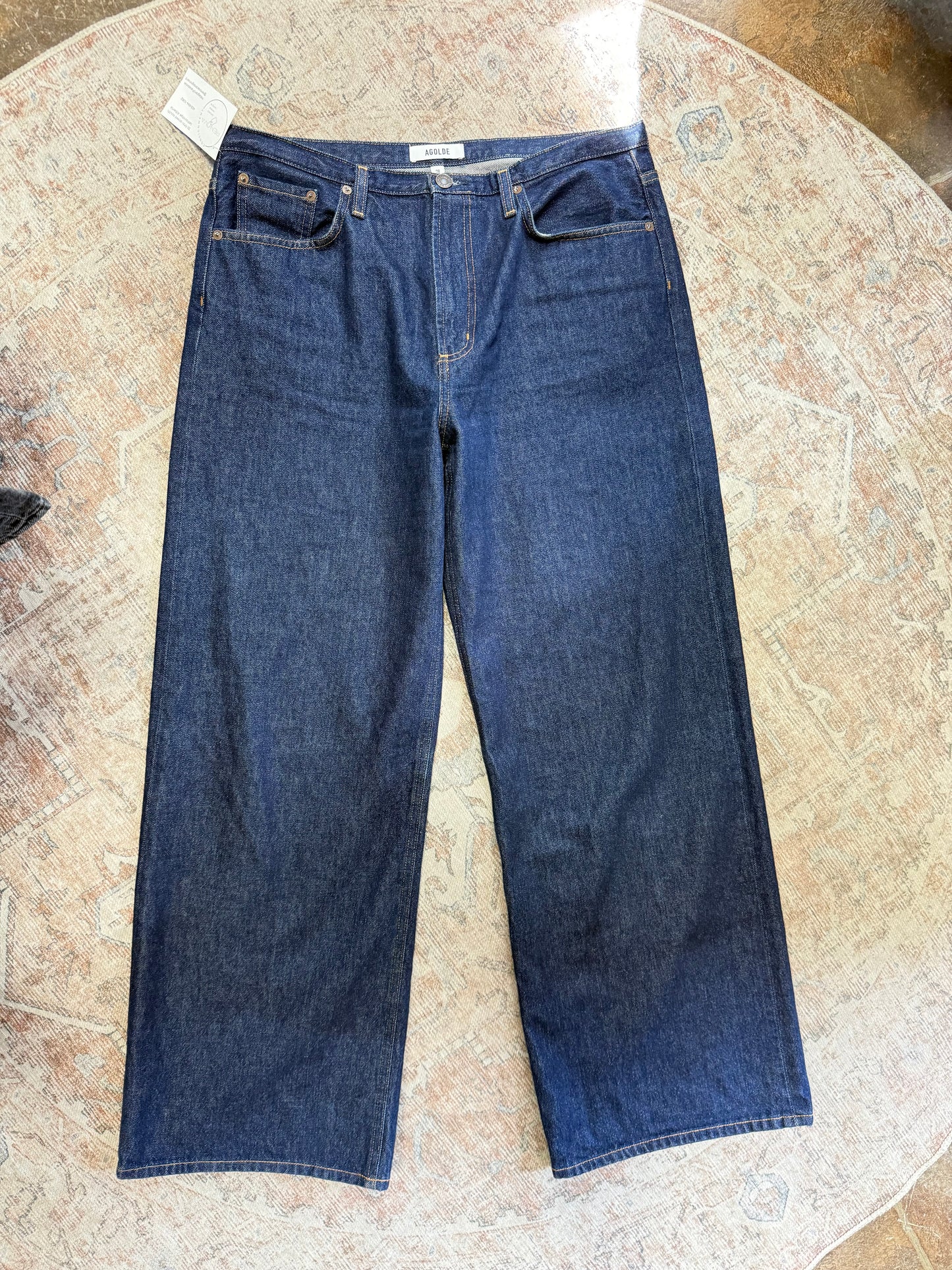 Agolde Kiera Low Baggy Jeans (28x32)