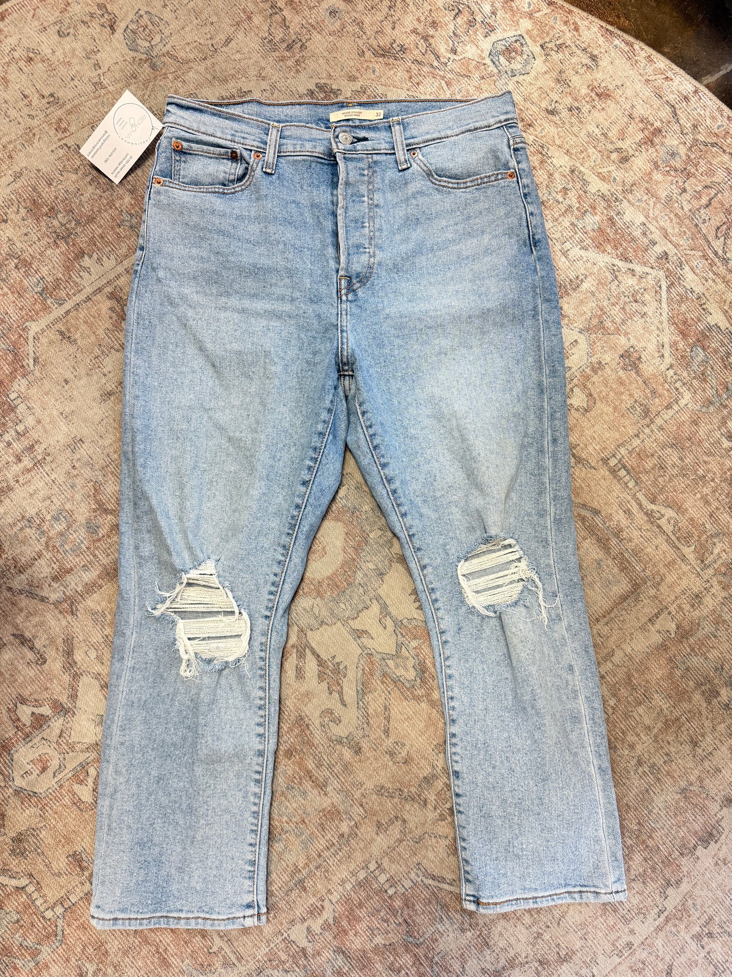 Levi’s Wedgie Straight HR Jeans (32x26)