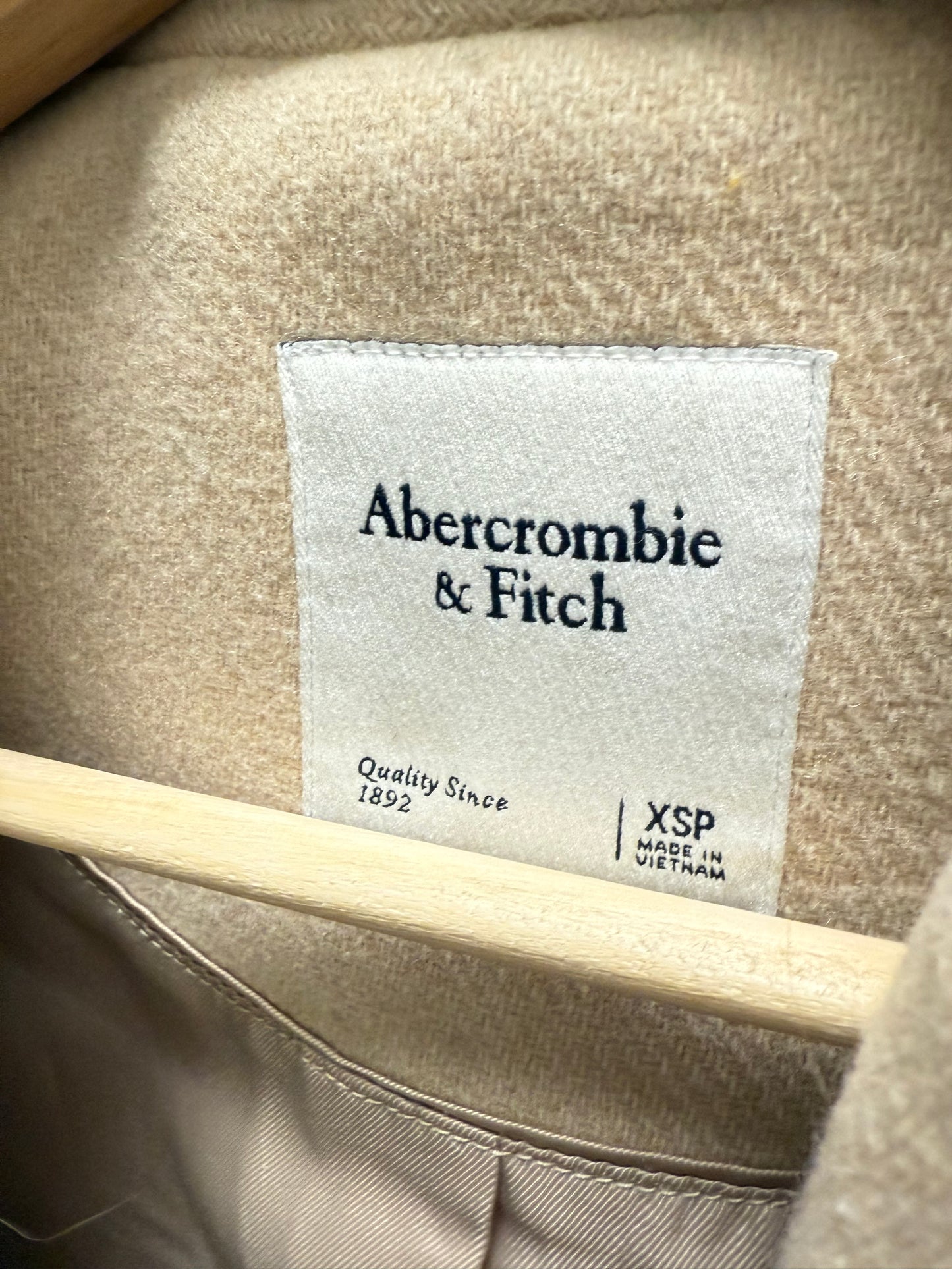 Abercrombie Wool Overcoat (XS)