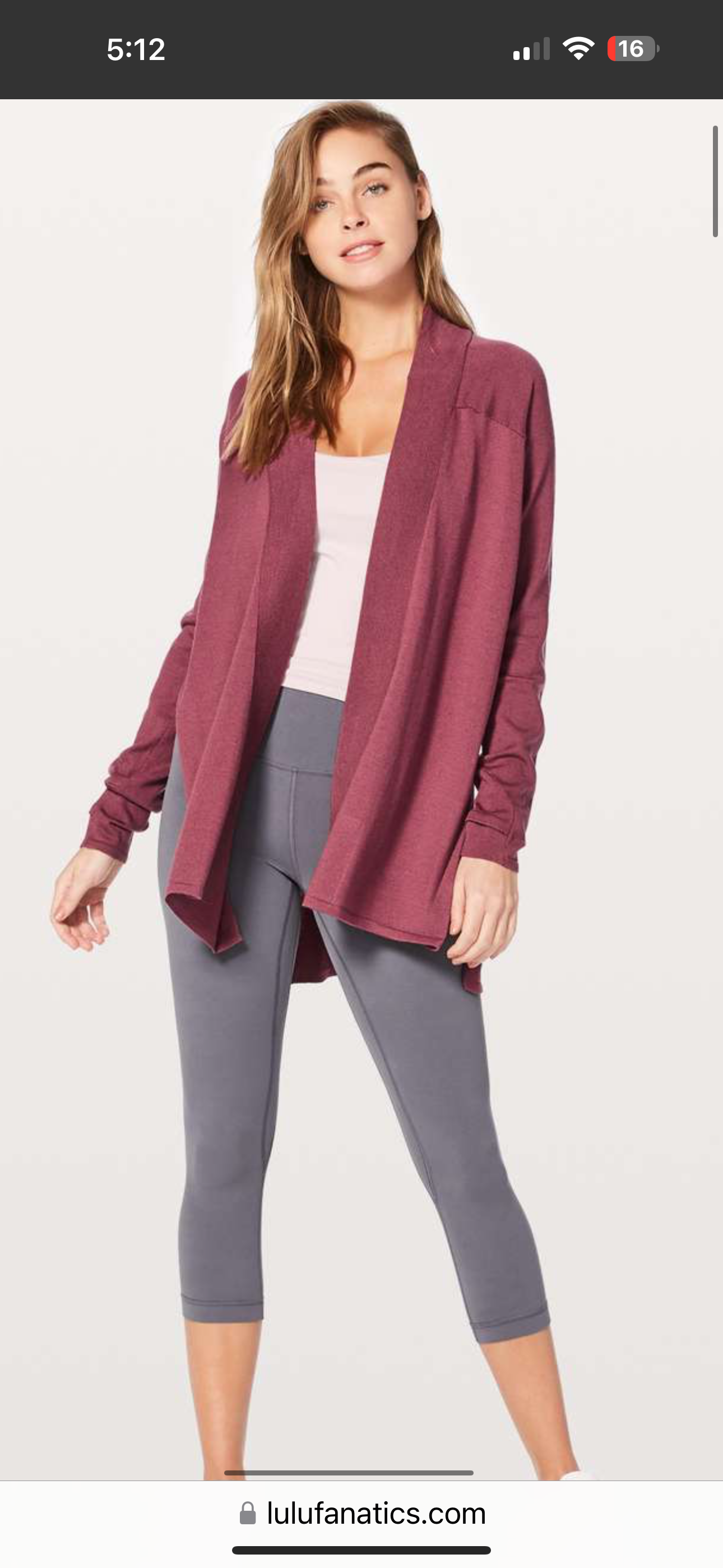 Lululemon Blissful Zen Sweater (8)