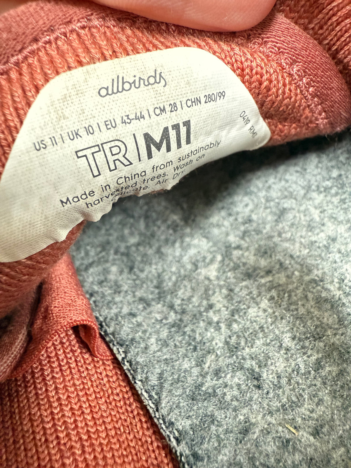 Allbirds Tree Runners (Mens 11)
