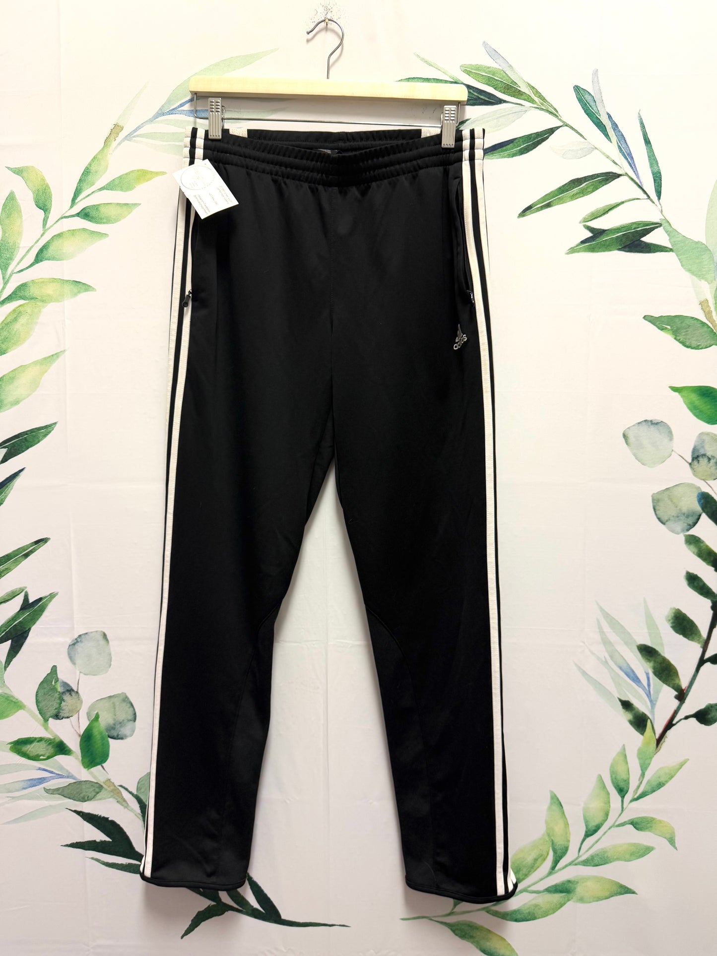 CLEARANCE Adidas 3 Stripe Track Pant Jogger (L)