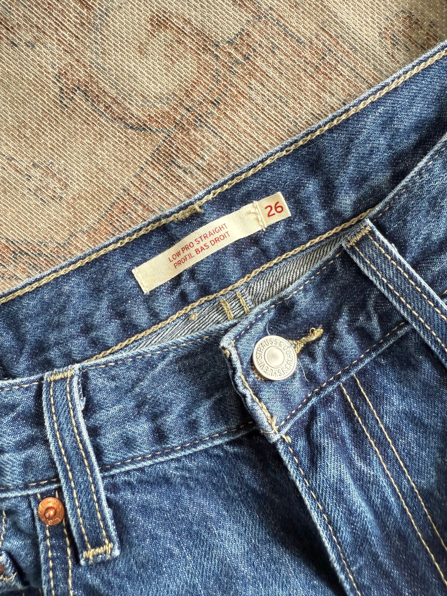 Levi’s Low Pro Straight Jeans (26x31)