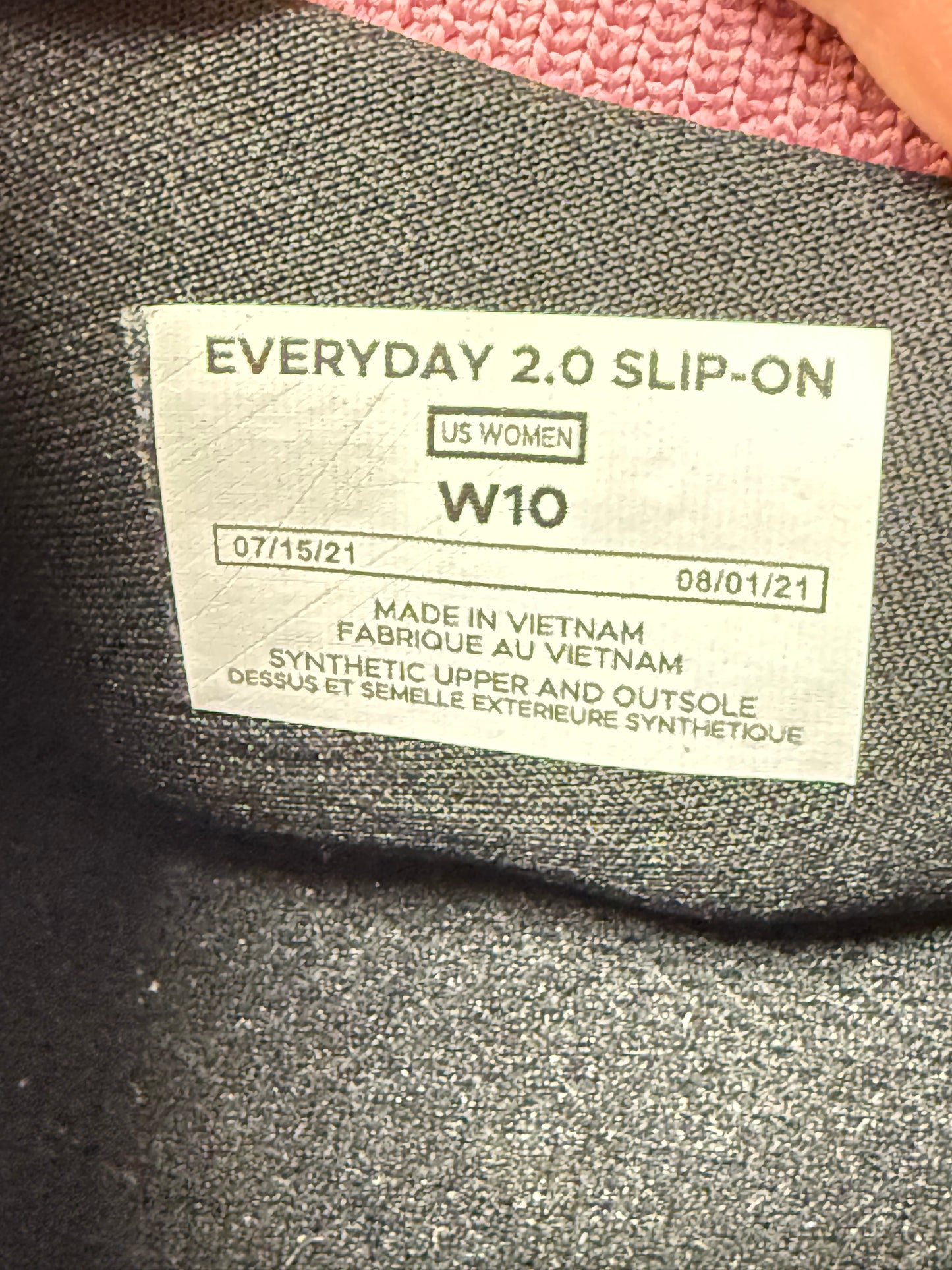 Vessi Everyday 2.0 Slip On Runners (Womens 10)