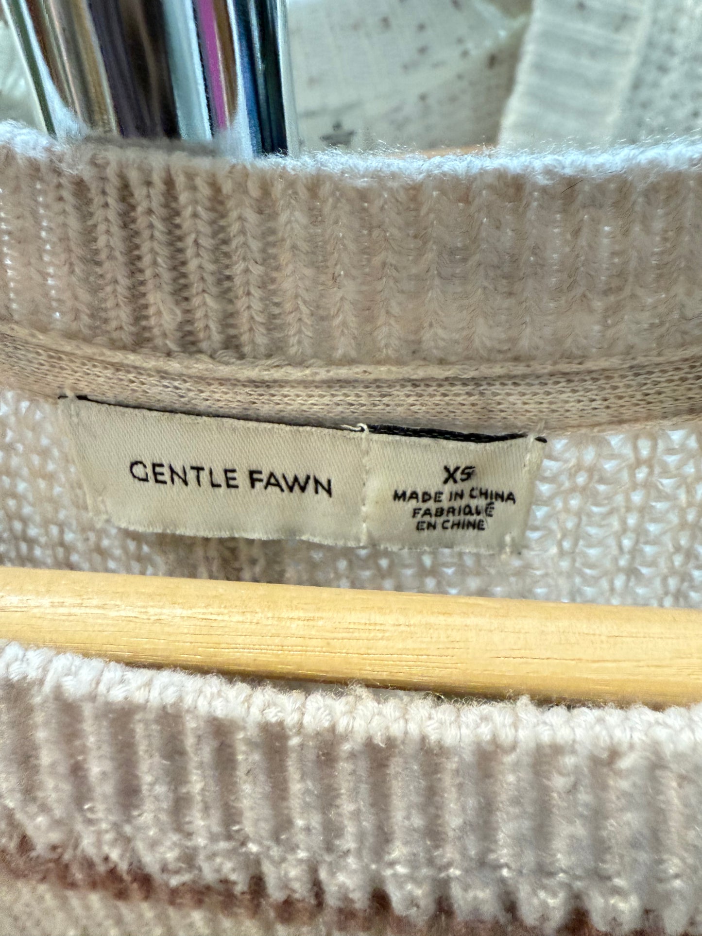 Gentle Fawn Knit Tee Sweater (XS)