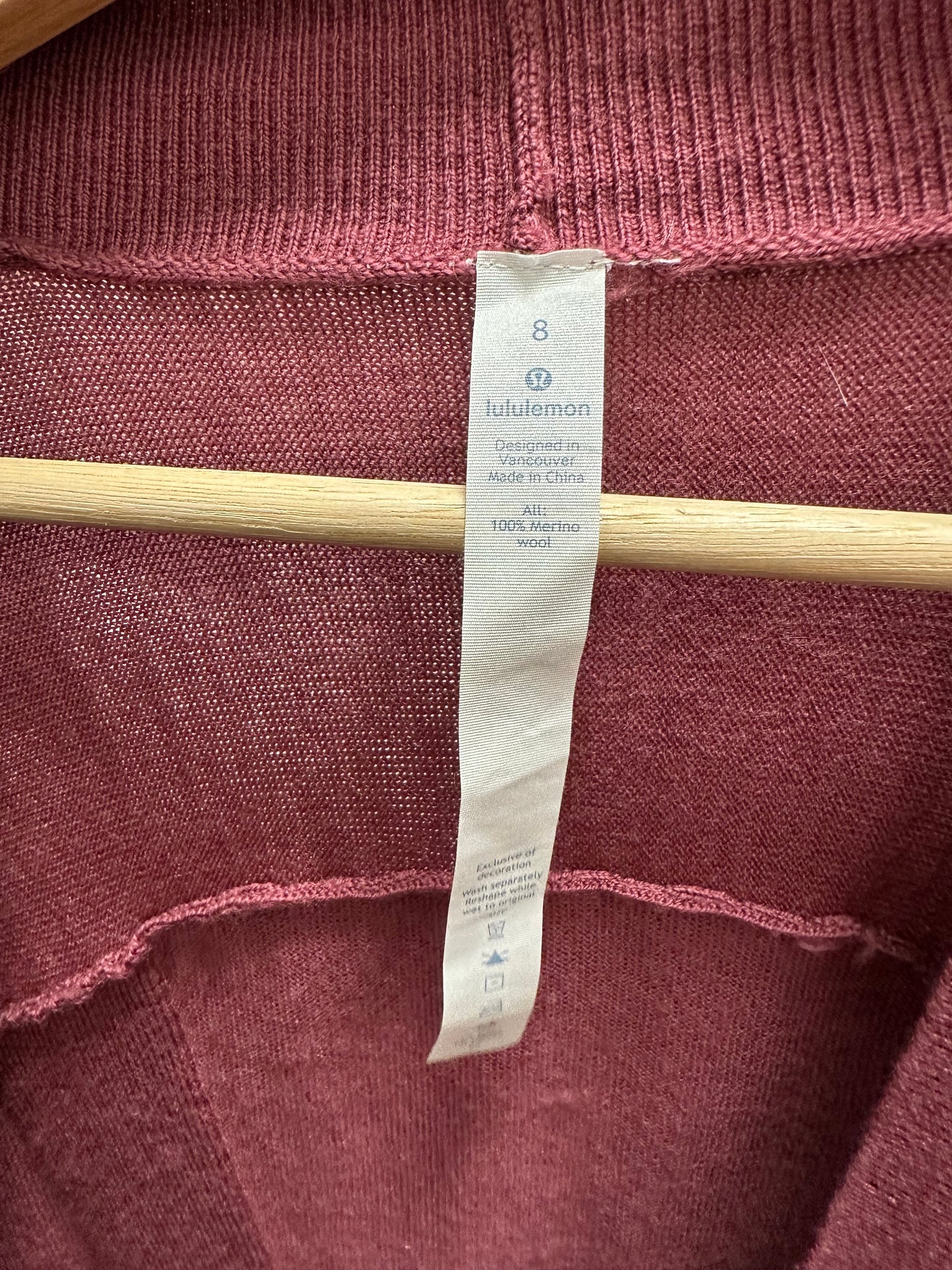 Lululemon Blissful Zen Sweater (8)