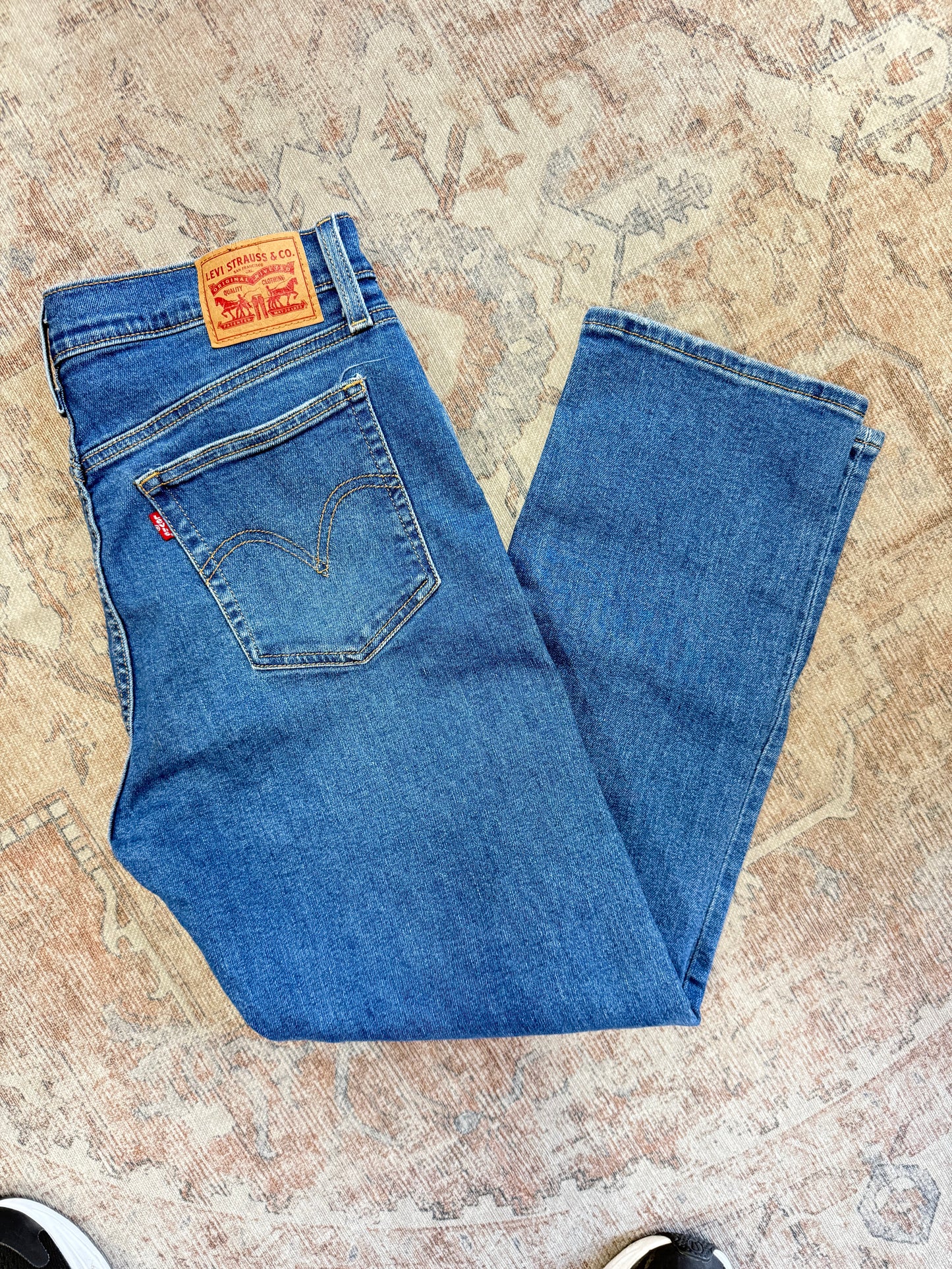 Levi’s Wedgie Straight HR Jeans (31x28)
