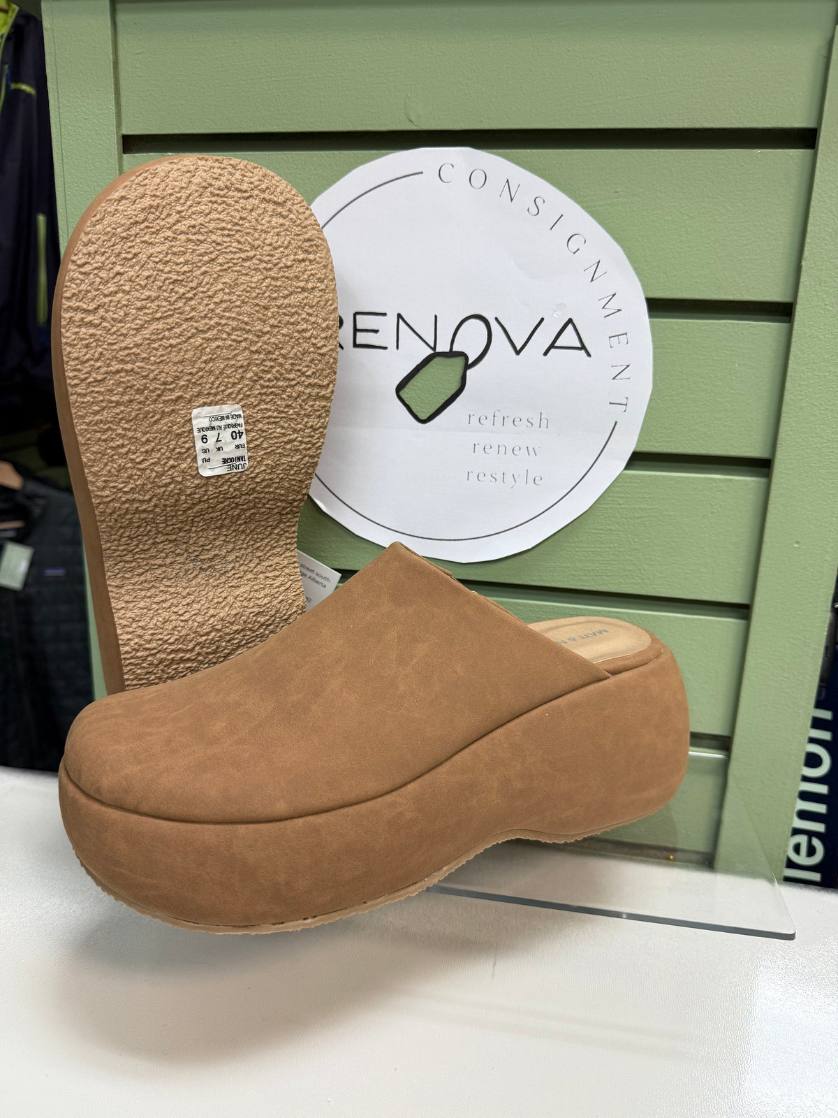 Matt & Nat June Mule Clog (Womens 9)