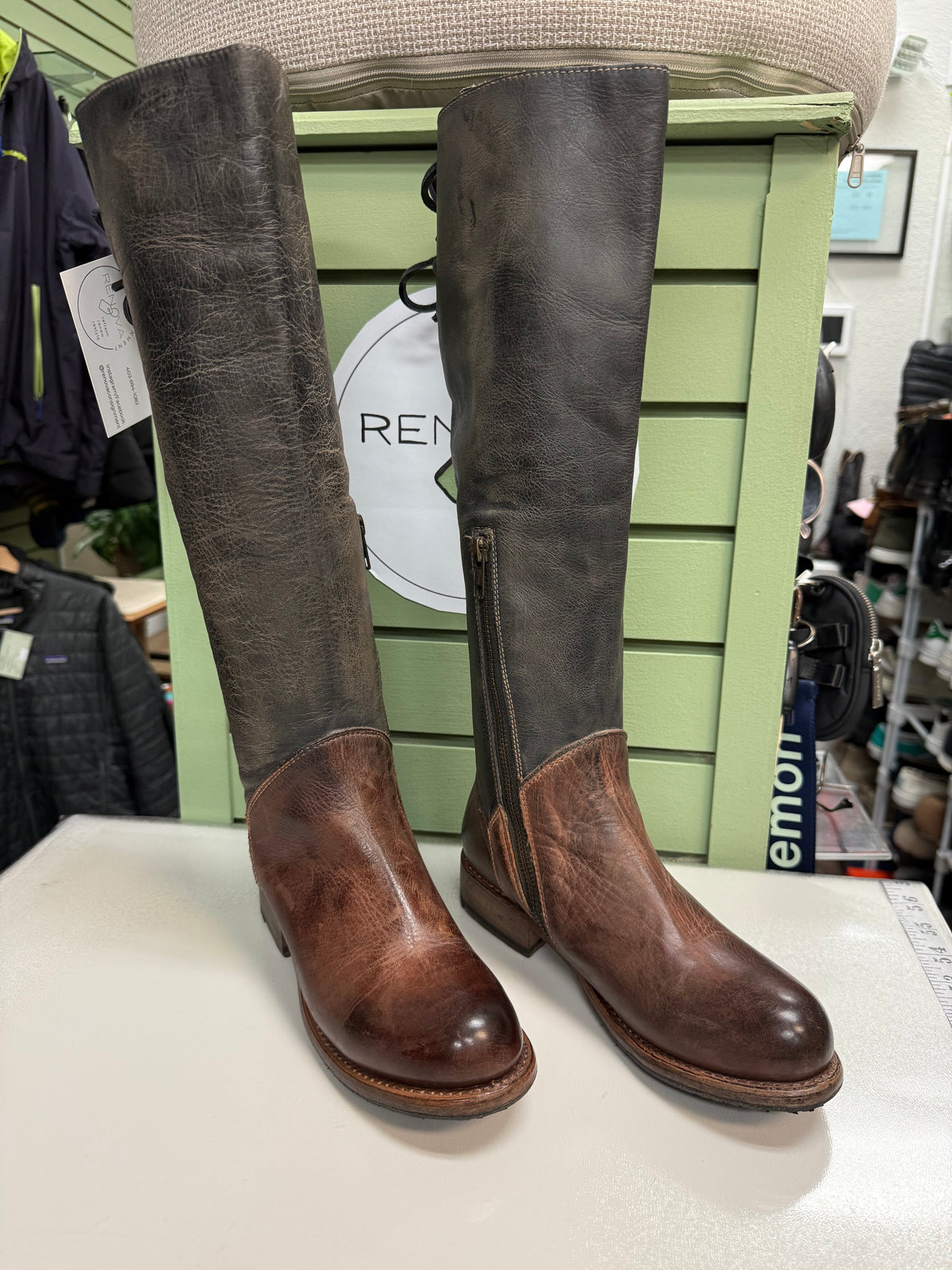 Free People Bed Stu Manchester Leather Boots (Womens 6)
