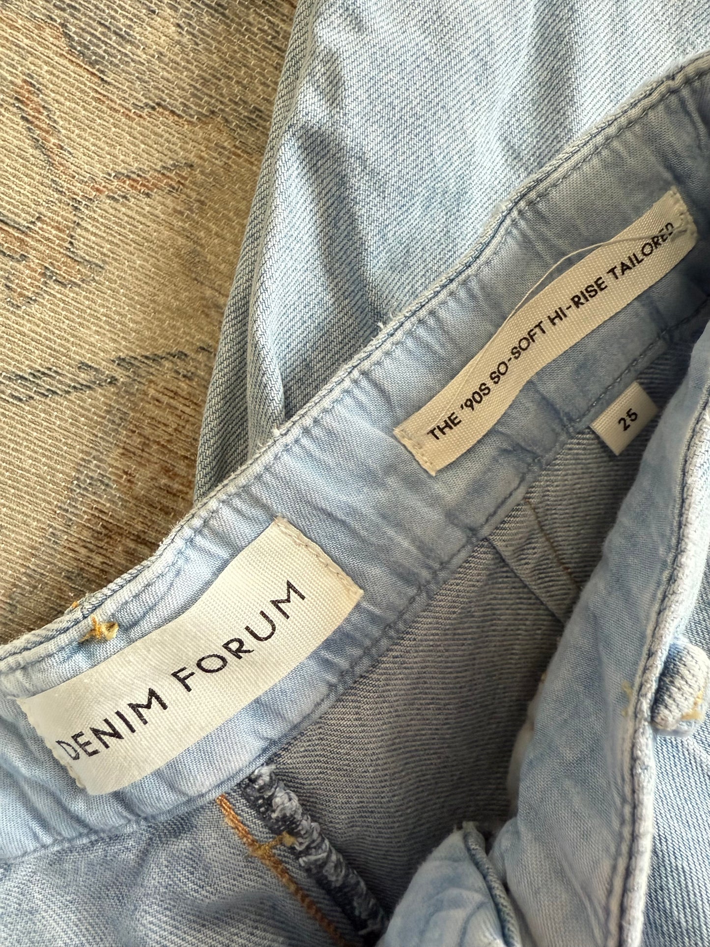 Denim Forum ‘90s Straight So Soft HR Jeans (25x32)