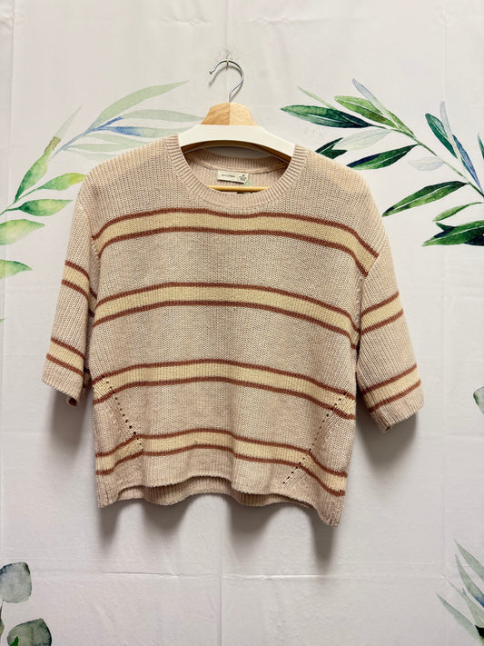 Gentle Fawn Knit Tee Sweater (XS)