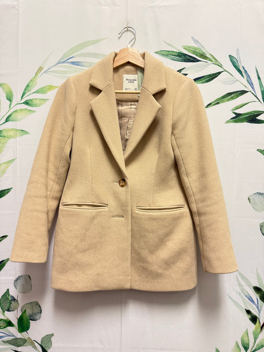 Abercrombie Wool Overcoat (XS)