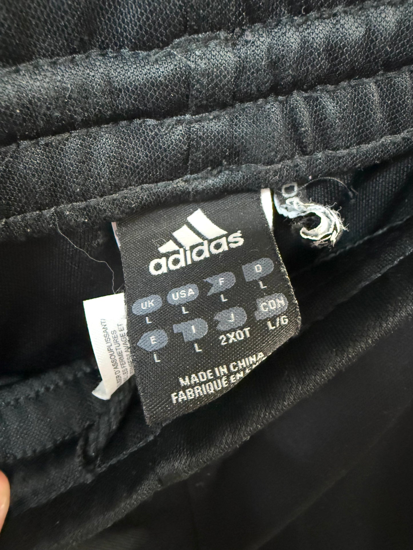 CLEARANCE Adidas 3 Stripe Track Pant Jogger (L)