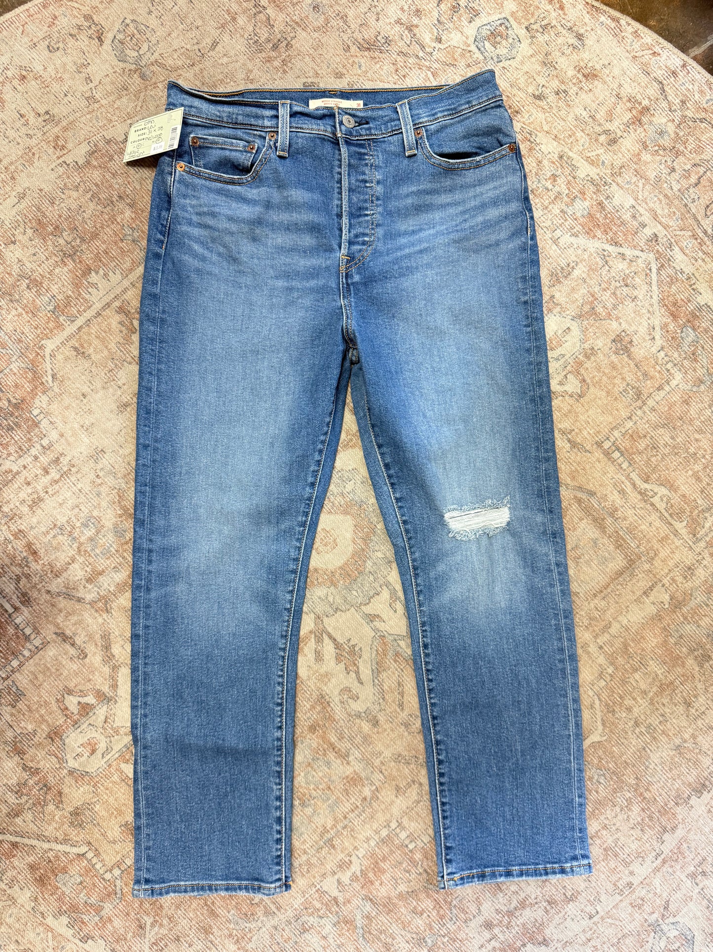 Levi’s Wedgie Straight HR Jeans (31x28)