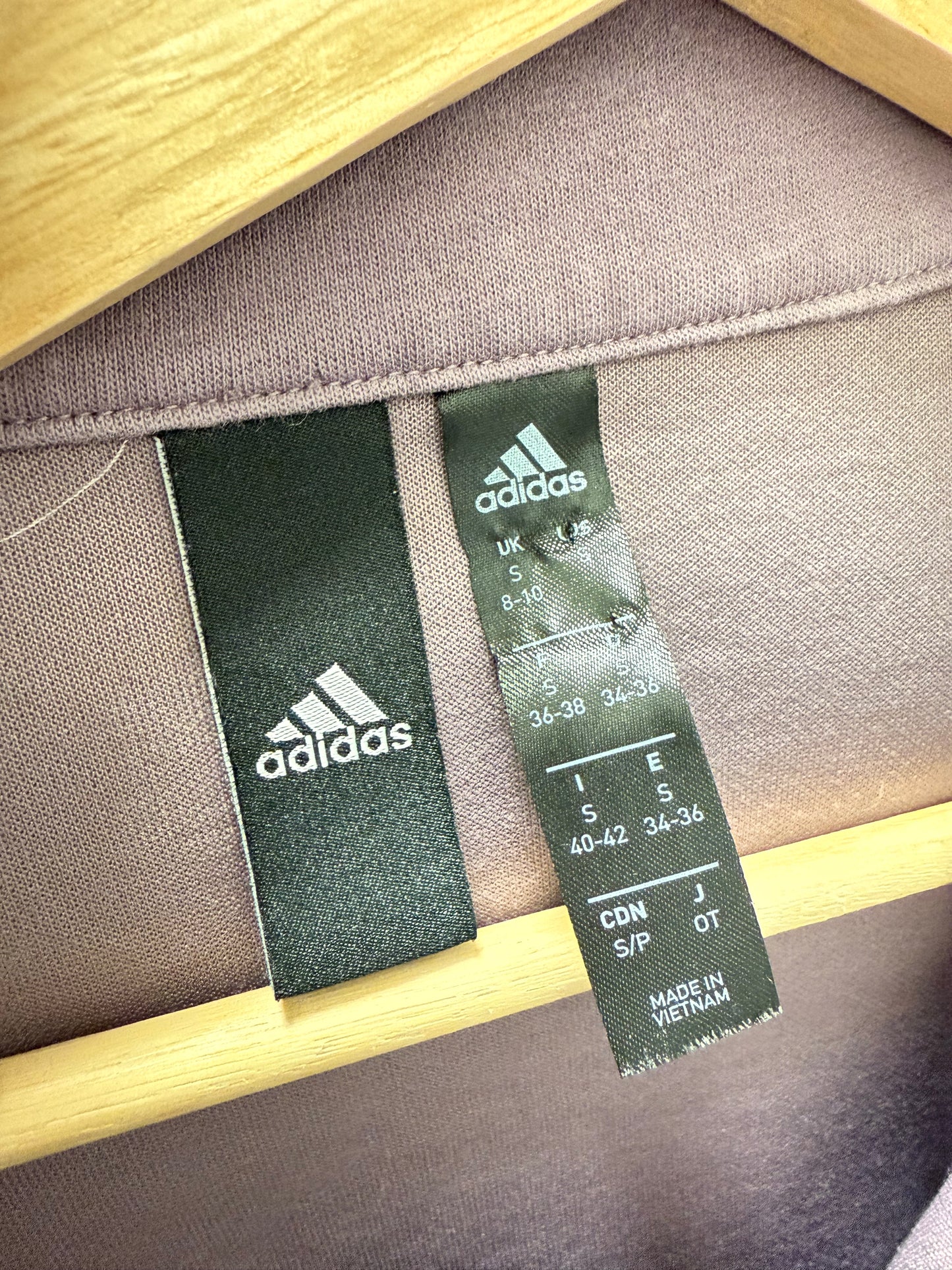 CLEARANCE Adidas Half Zip Longsleeve (S)