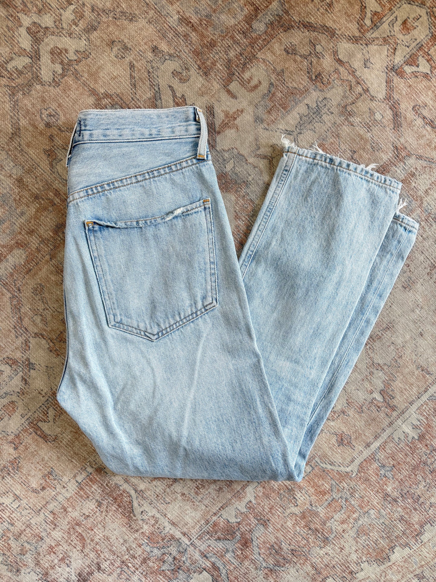 Agolde Riley Straight HR Jeans (26x26)