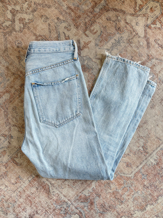 Agolde Riley Straight HR Jeans (26x26)