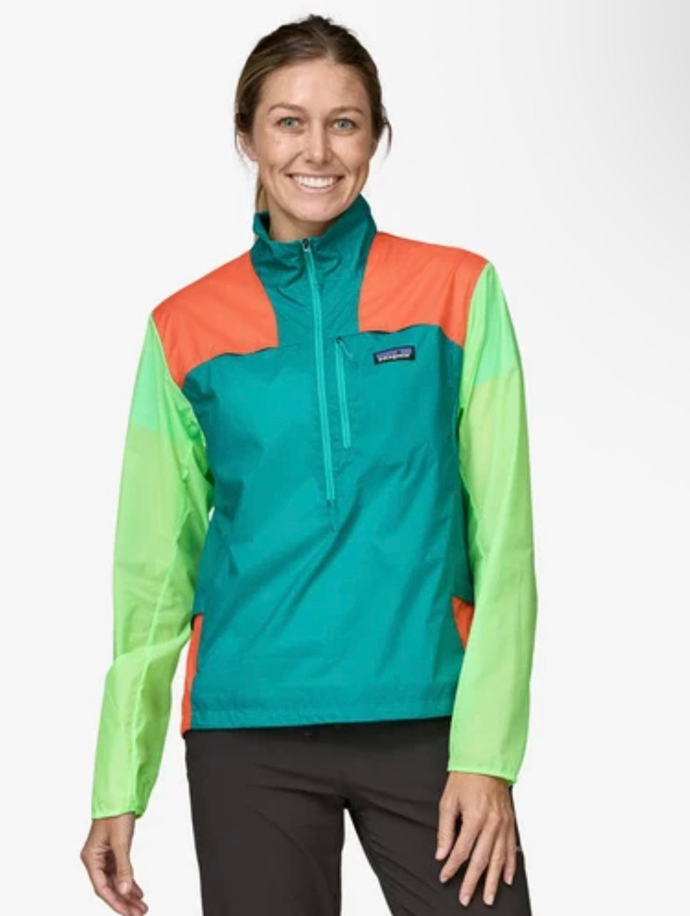 Patagonia Stash Half Zip Windbreaker Pullover (S)