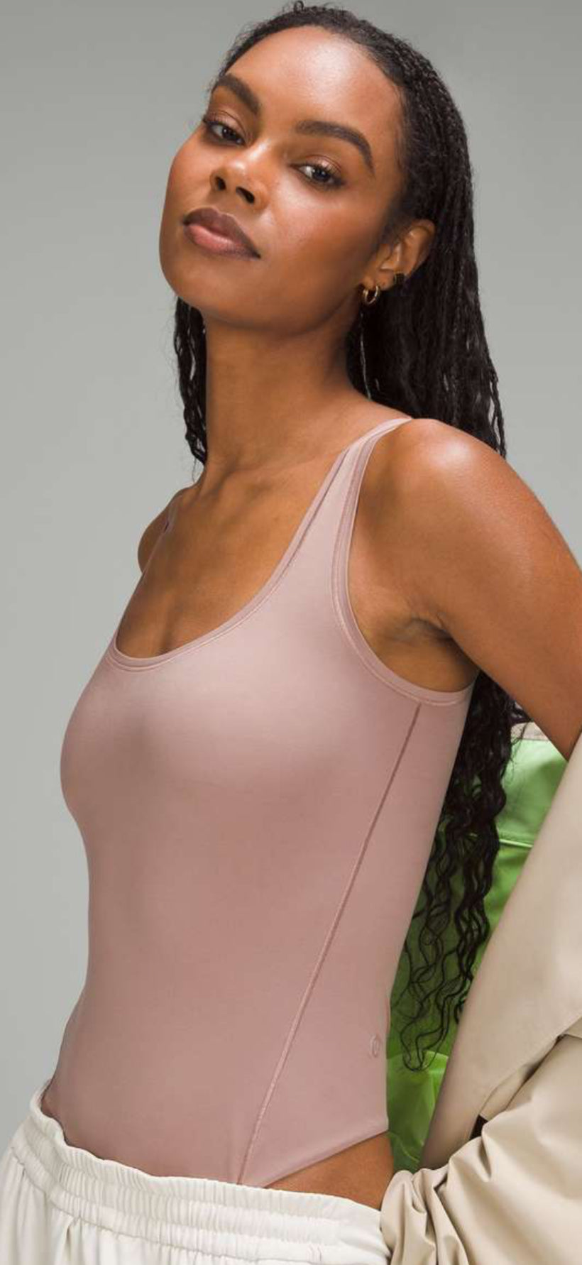 Lululemon Wundermost Squareneck Bodysuit (M)