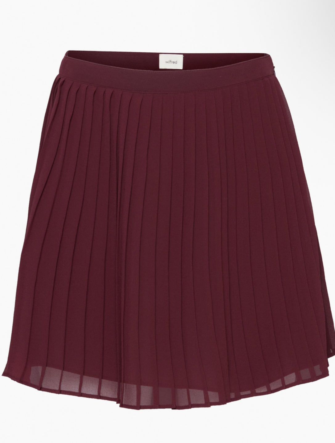 Aritzia Wilfred Twirl Pleated Mini Skirt (M)