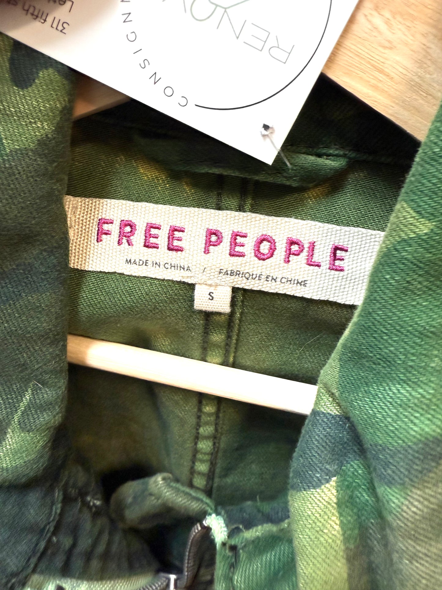 Free People Seize the Day Utility Jacket (S)