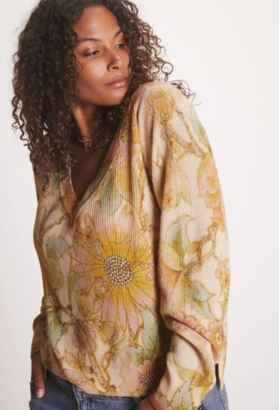 Anthropologie The Dreamer V Neck Longsleeve (XS)