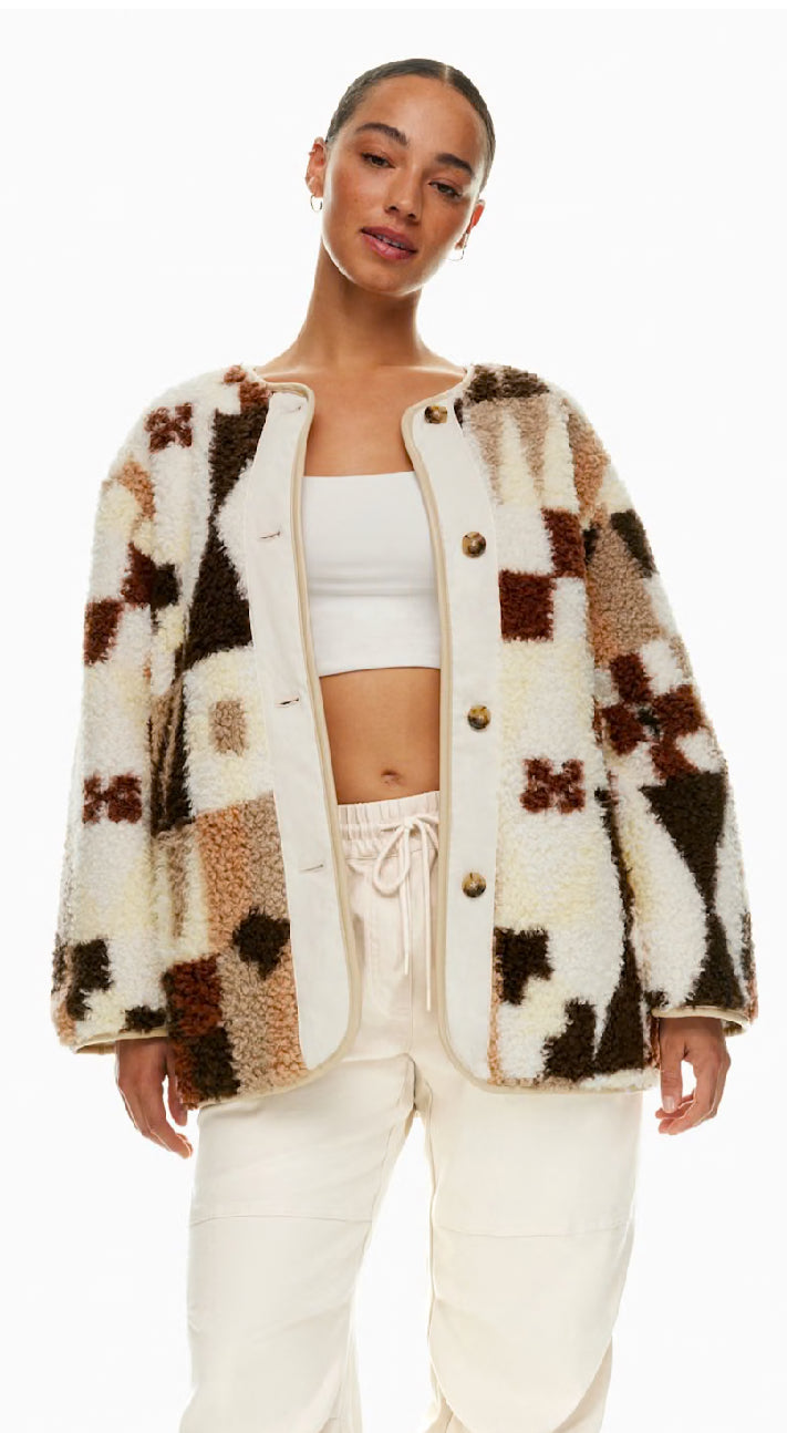 Aritzia Wilfred River Sherpa Jacket (S)