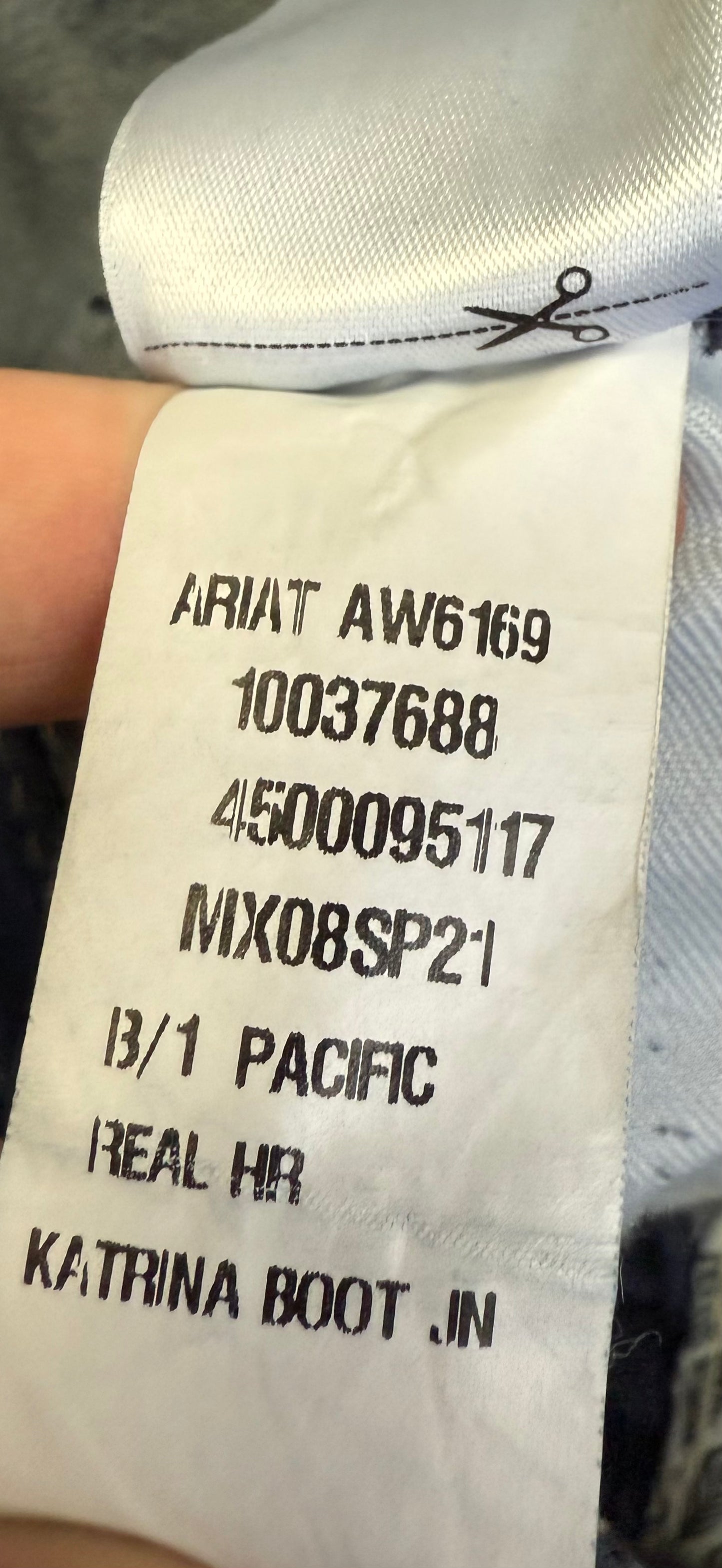 Ariat Katrina Boot Cut HR Jeans (32x32)