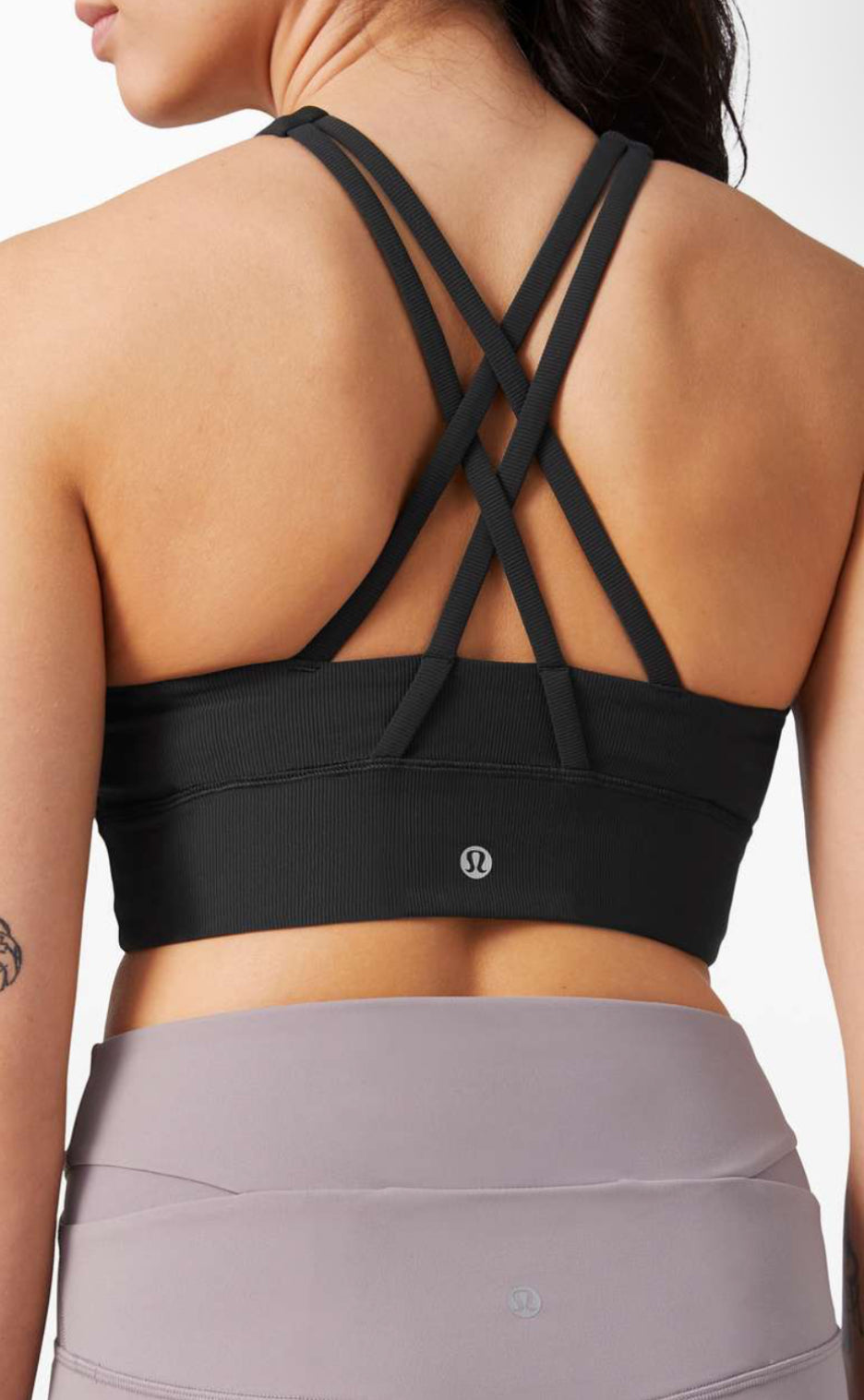 Lululemon Energy High Neck Longline Ribbed Bra B-D (4)