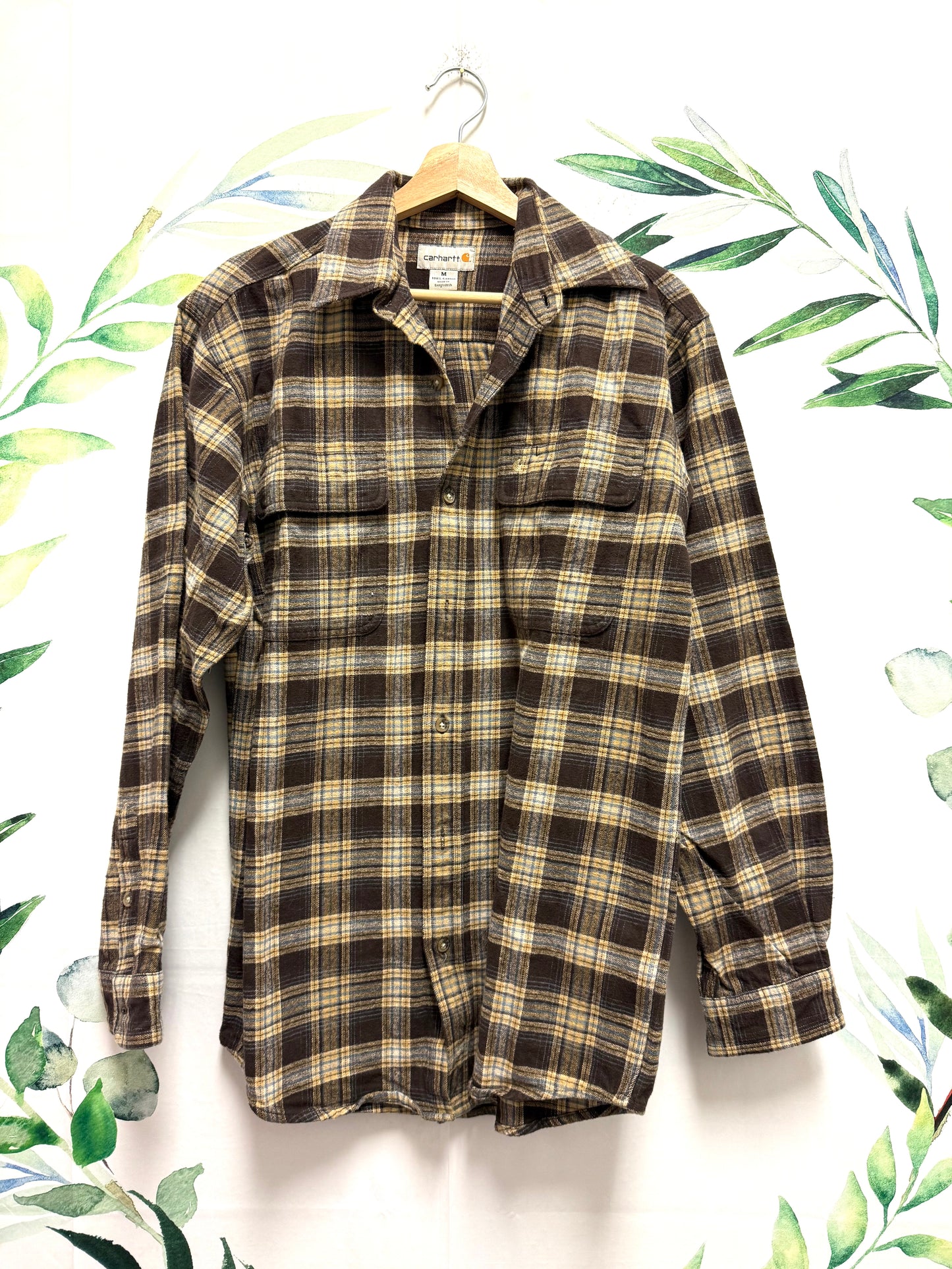 Carhartt Thick Work Flannel Button Up (M)