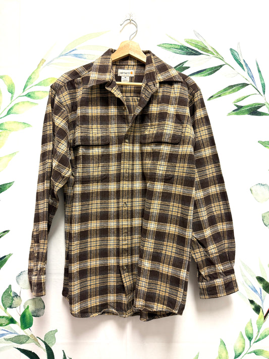 Carhartt Thick Work Flannel Button Up (M)