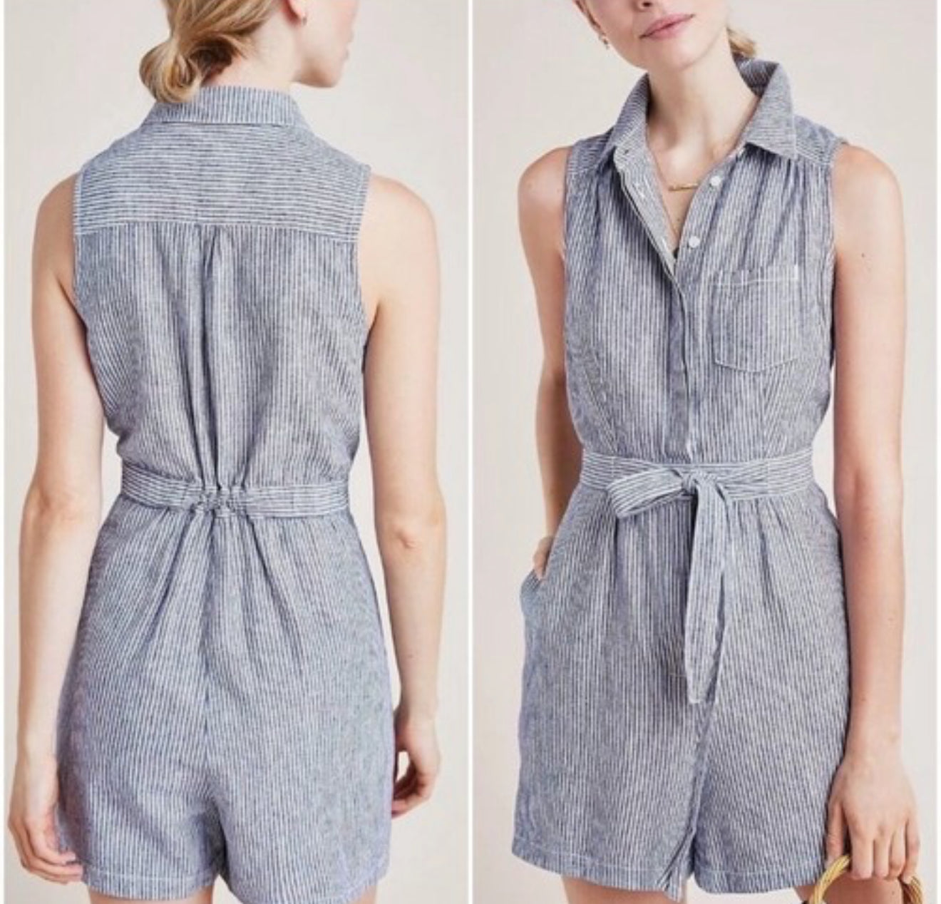 Anthropologie Railroad Romper (4)