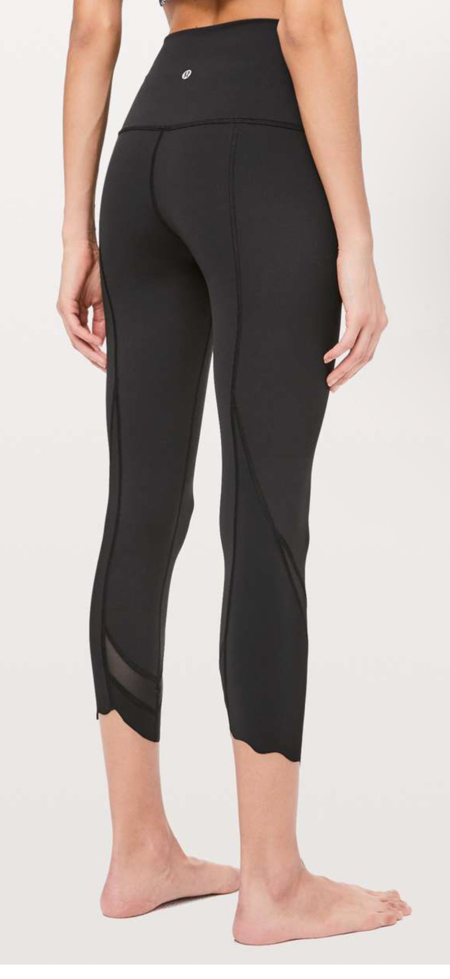 Lululemon Wunder Under HR Roll Down Tight 25” (10)