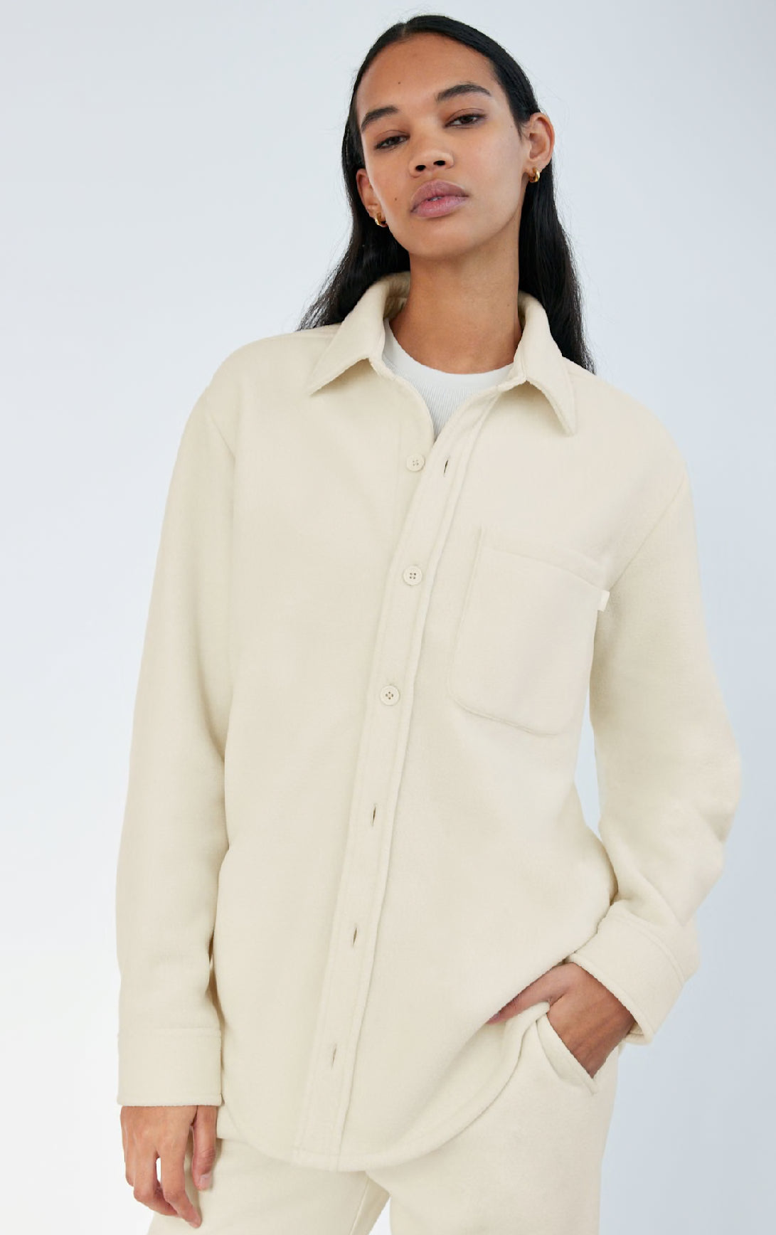 Aritzia TNA Polar Shacket (M)