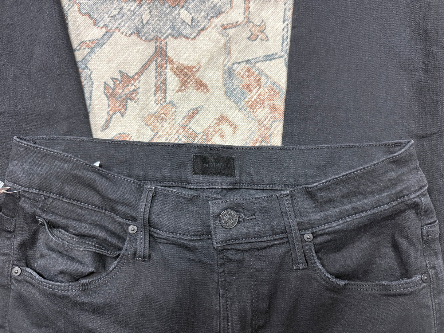 Mother The Stunner Double Zip Ankle Jeans (28x27)