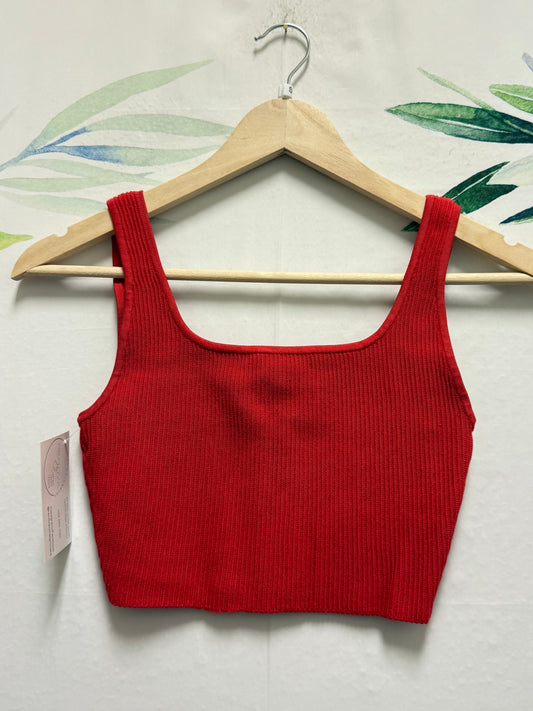 Aritzia Babaton Sculpt Knit Squareneck Tank (S)